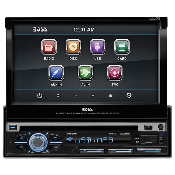 Main product image for BOSS BV9977 7" Motorized Touchscreen Monitor In-Das 265-3038